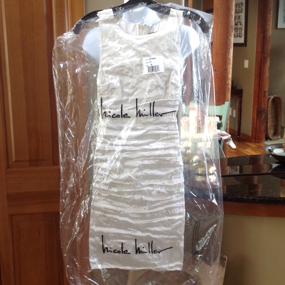 Nicole Miller White Midi Dress - Picture 8 of 8
